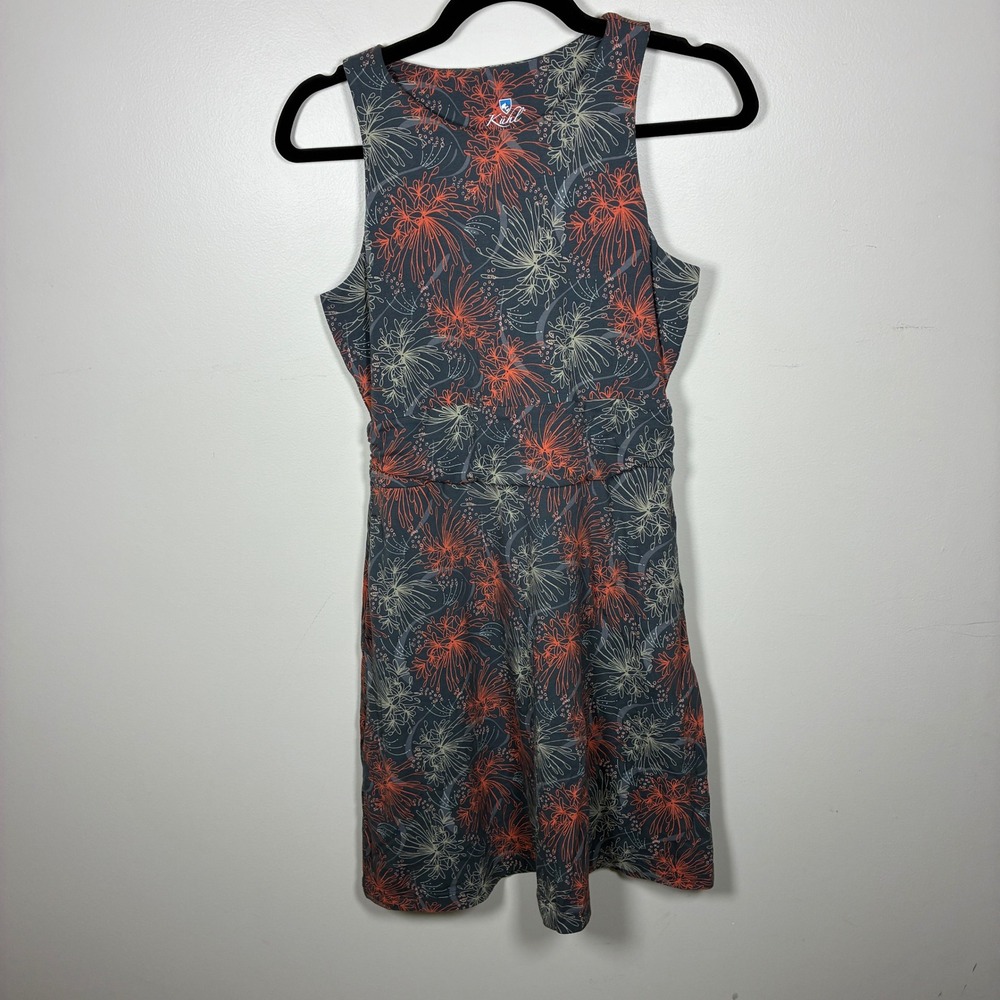 Kuhl Skyla Hiking Athletic Dress Size S Floral Granola Outdoorsy Organic Boating